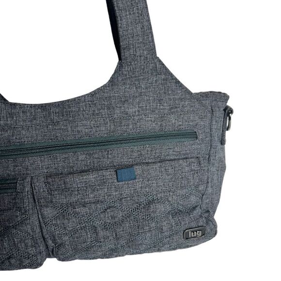 Lug Streetcar East West Shallow Travel Bag Grey - Picture 3 of 7